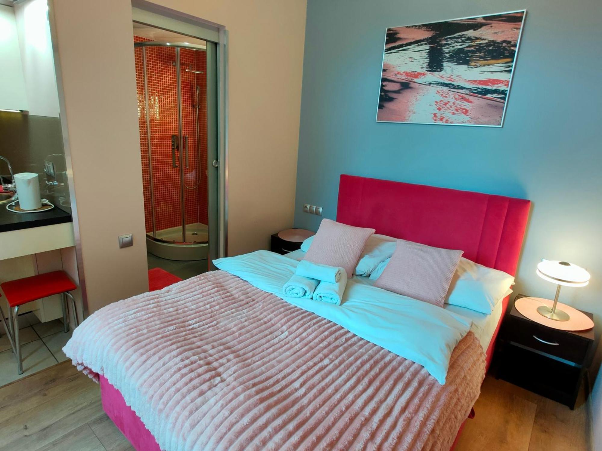 Mirror Pink Studio Apartment Cracovia Exterior foto