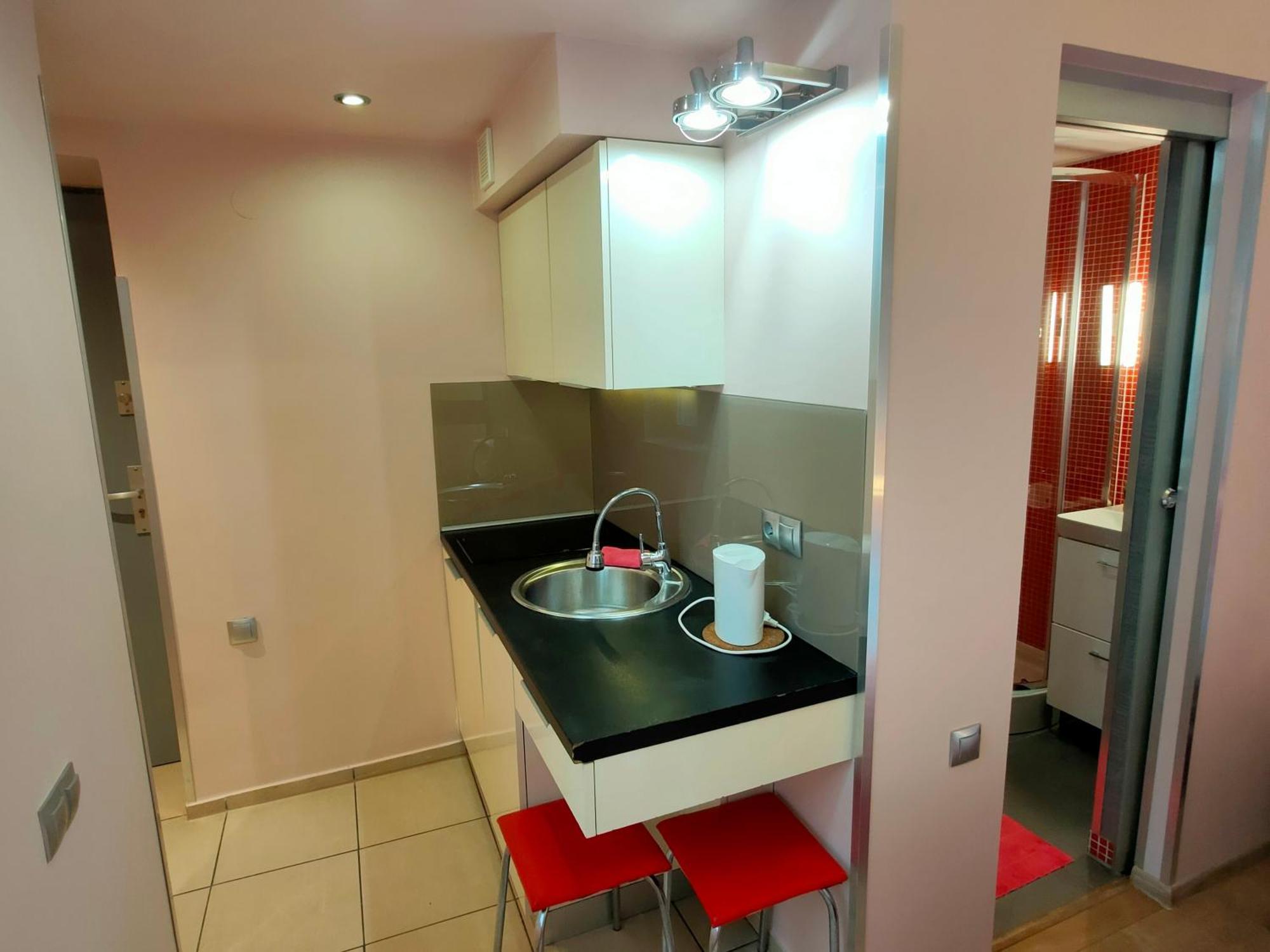 Mirror Pink Studio Apartment Cracovia Exterior foto